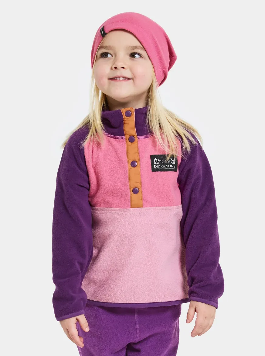 Bilde av Didriksons Monte kids fleece sett Light Heather Pink